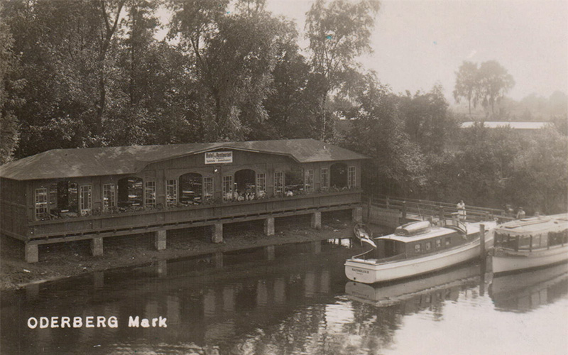 Die Bootsanlegestelle